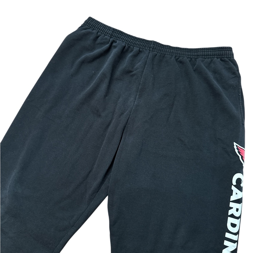 Arizona Cardinals Men’s Majestic Size XL Black Sweatpants NFL Cardinals Football - Picture 12 of 14